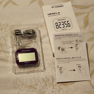 Purple Pedometer